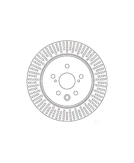TRW Тормозной диск