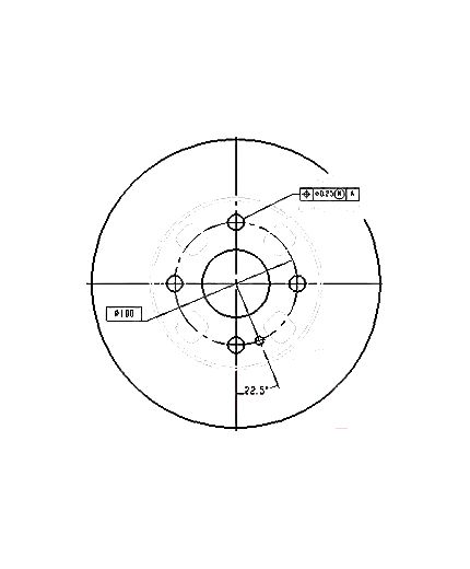 Patron Тормозной диск задний