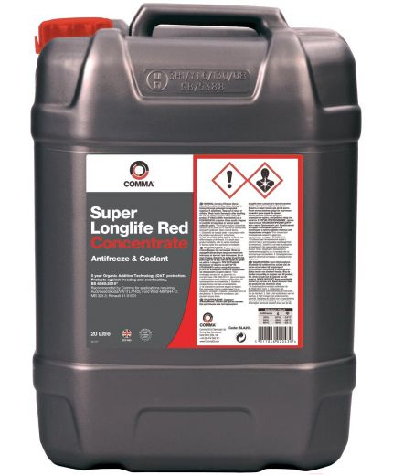 Антифриз COMMA RED красный 20л