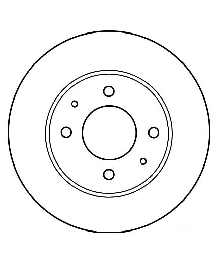 TRW Тормозной диск