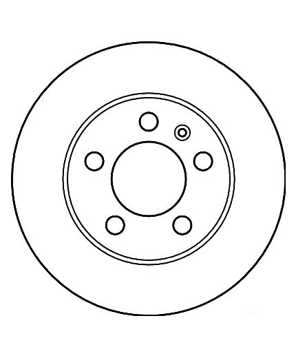 TRW Тормозной диск Фото 2