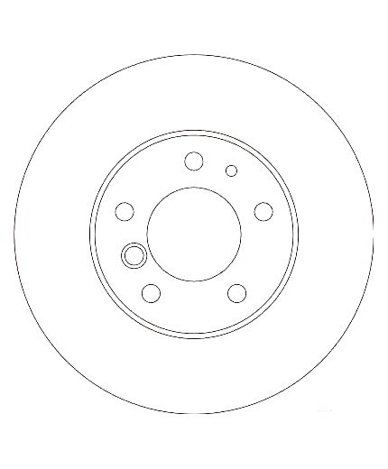 TRW Тормозной диск Фото 2