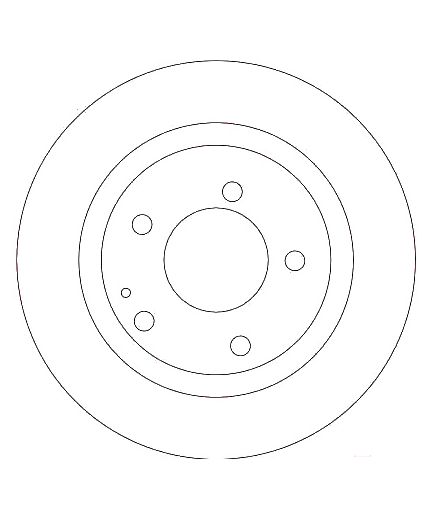TRW Тормозной диск