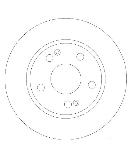 TRW Тормозной диск