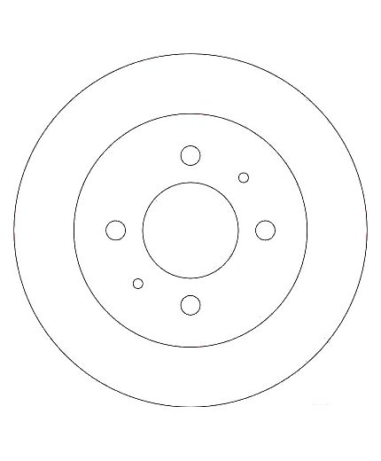 TRW Тормозной диск
