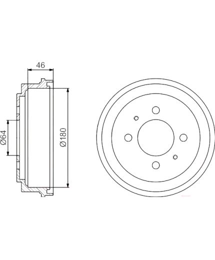 AP Тормозной барабан