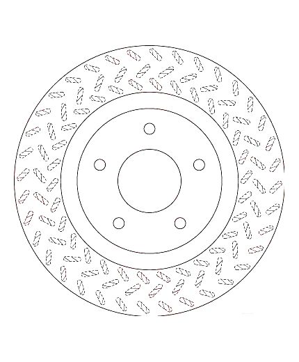 TRW Тормозной диск Фото 2