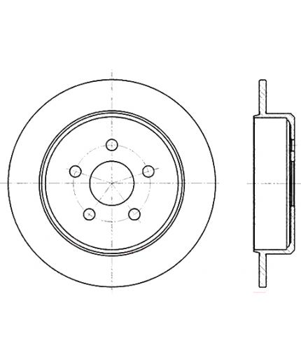 Stellox Тормозной диск
