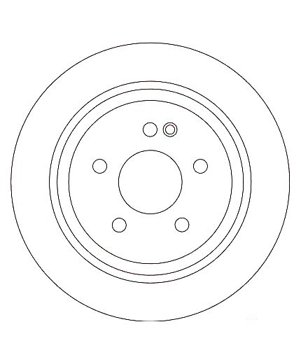 TRW Тормозной диск Фото 2