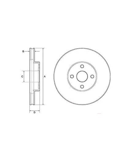 Stellox Тормозной диск Фото 2