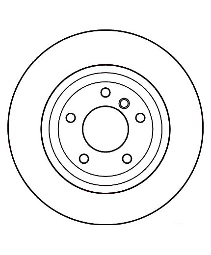 TRW Тормозной диск задний