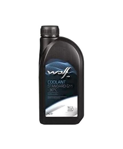 Антифриз WOLF Coolant Standard синий G11 -36°C 1л Фото 2