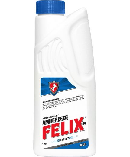 Антифриз FELIX Expert синий G11 -40°С 0,9л 1кг Фото 2