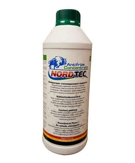 Антифриз NORDTEC ANTIFREEZE концентрат зеленый G11 -40 1,5л Фото 2