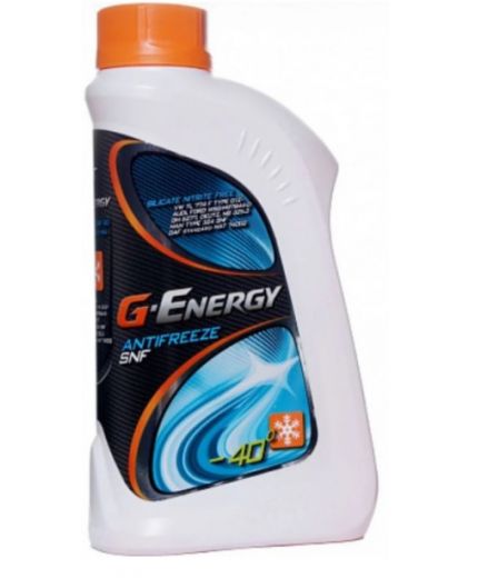 Антифриз G-ENERGY Antifreeze SNF 40 красный -40°C 1кг Фото 2