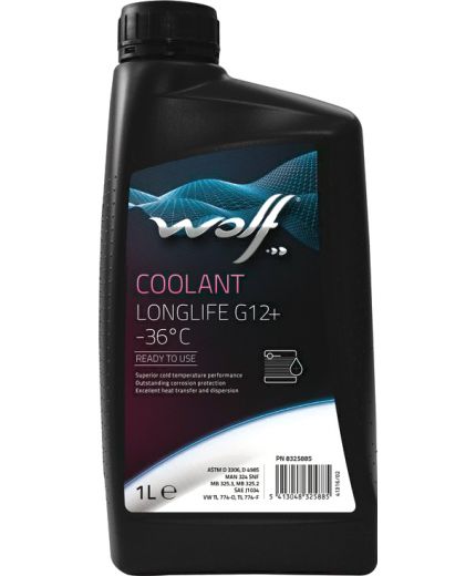 Антифриз WOLF Coolant Longlife красный G12+ -36°C 1л