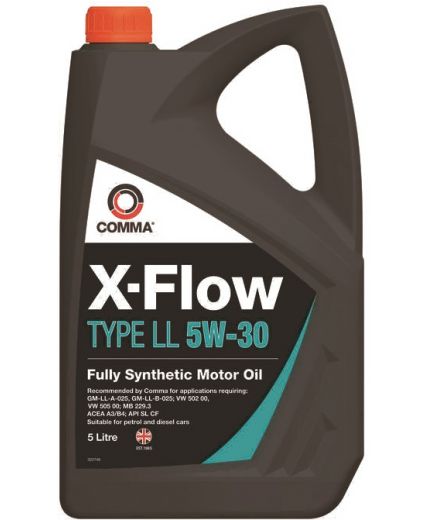 Моторное масло COMMA X-FLOW TYPE LL 5W-30 5л Фото 2