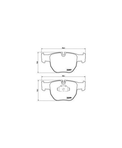 BREMBO Колодки дисковые передние