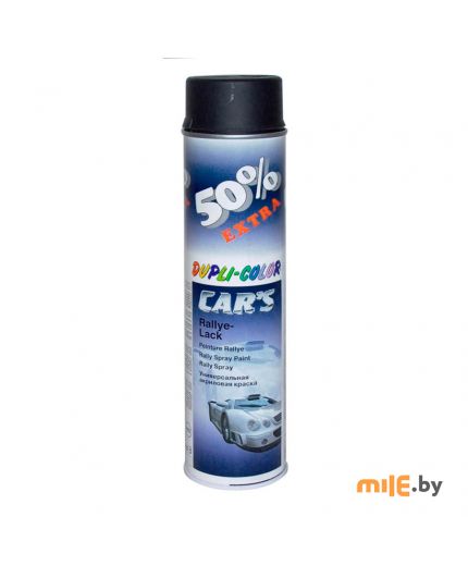 DUPLI COLOR CAR'S Rallye-Lack краска акриловая универсальная черная глянцевая 600мл Фото 3