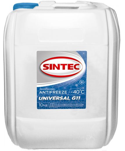 Антифриз SINTEC Sintec Universal синий G11 -40 10кг Фото 2