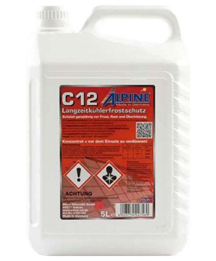 Антифриз ALPINE RED красный 5л