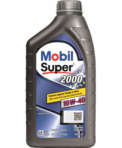 Моторное масло MOBIL Super 2000 X1 10W-40 1л Фото 3