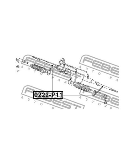 FEBEST Тяга рулевая Фото 2
