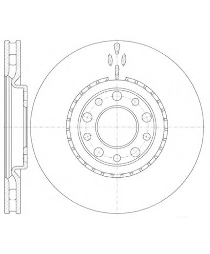 REMSA Тормозной диск