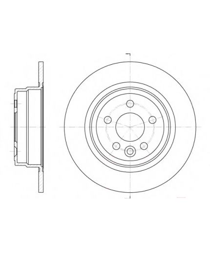 REMSA Тормозной диск