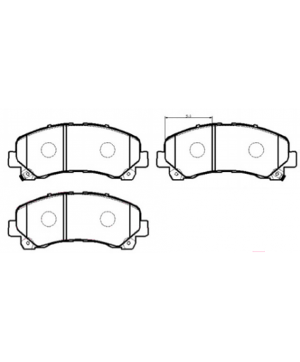 HSB Колодки дисковые