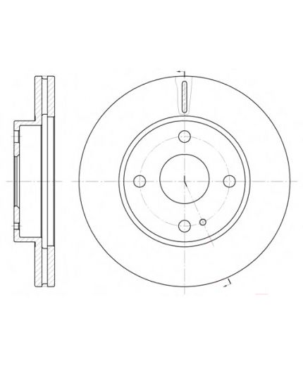 REMSA Тормозной диск