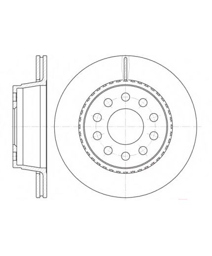 REMSA Тормозной диск