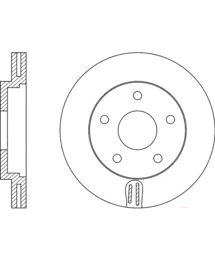 NiBK Тормозной диск Фото 3