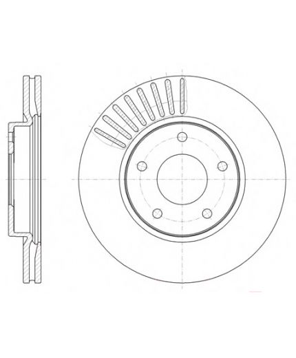 REMSA Тормозной диск