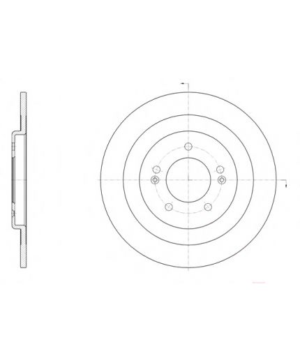 REMSA Тормозной диск
