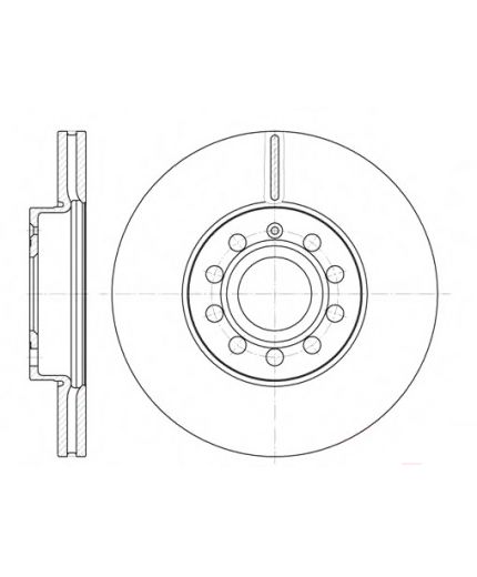 REMSA Тормозной диск