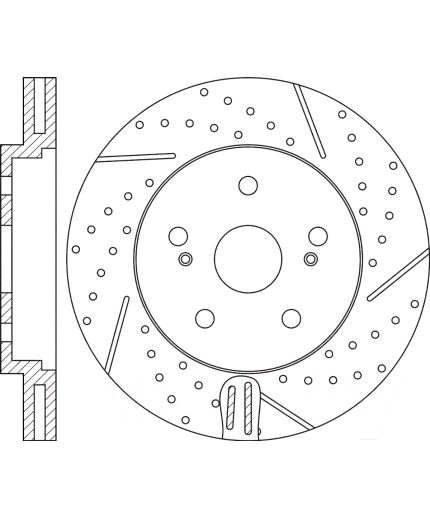 NiBK Тормозной диск Фото 3