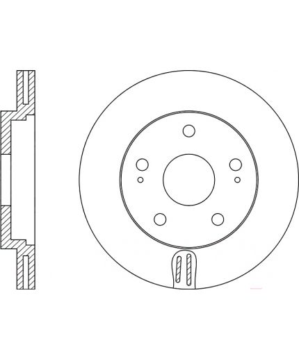 NiBK Тормозной диск Фото 5