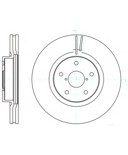 REMSA Тормозной диск