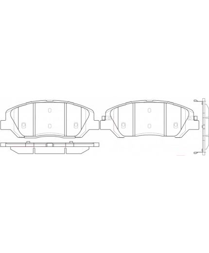 NiBK Колодки дисковые Фото 2