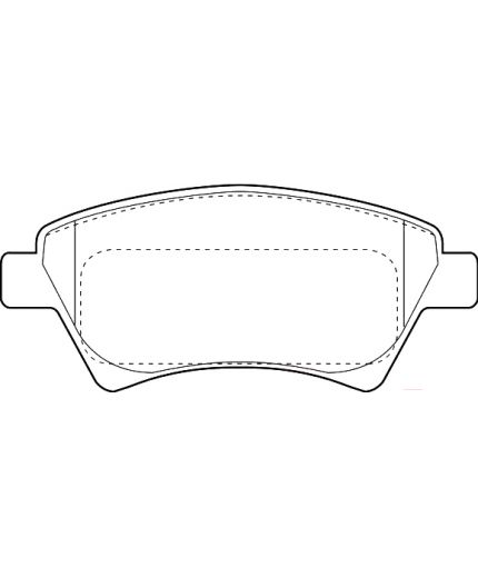 Valeo Колодки дисковые