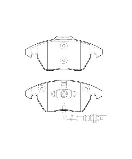Valeo Колодки дисковые передние Фото 2