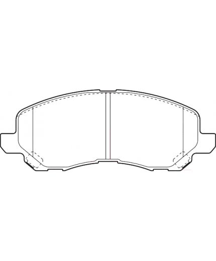 Valeo Колодки дисковые передние Фото 2