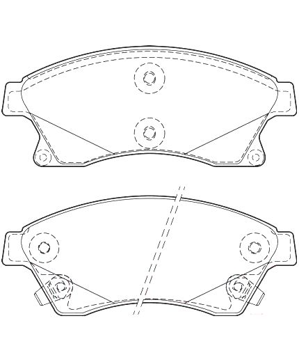 Valeo Колодки дисковые