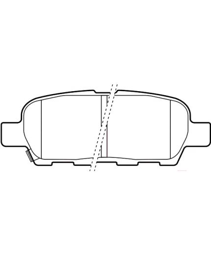 Valeo Колодки дисковые