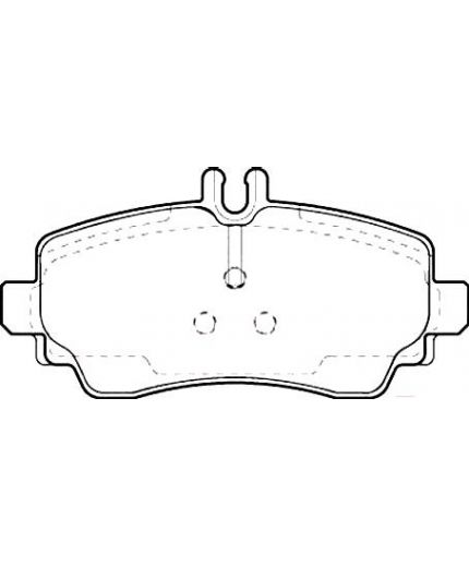 Valeo Колодки дисковые