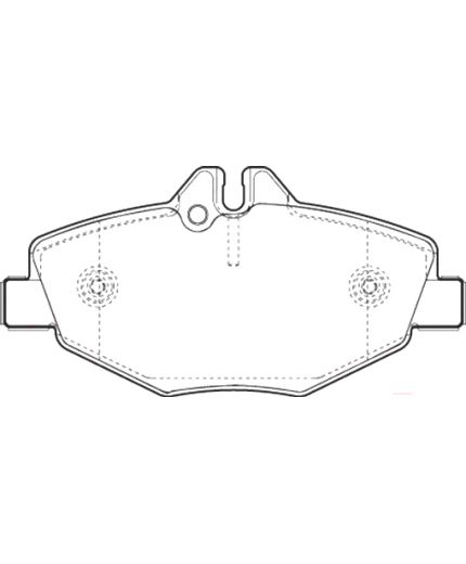 Valeo Колодки дисковые