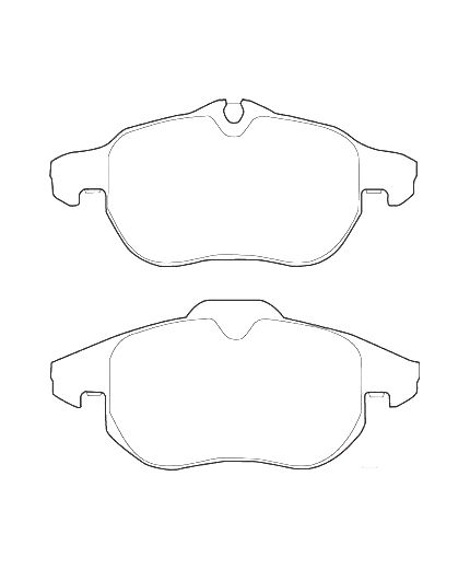 Valeo Колодки дисковые