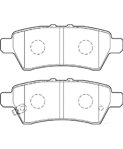 Valeo Колодки дисковые