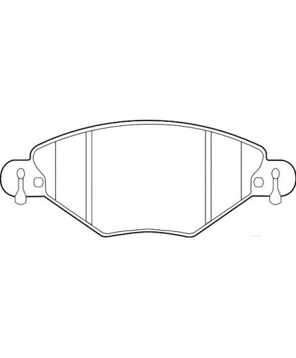 Valeo Колодки дисковые передние Фото 3